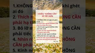 6 điều không cần sẽ tốt hơn  #bahadi #xuhuong