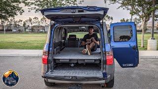 Honda Element Platform | Instant Bed Mode with Rear Seats