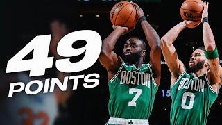 Jayson (25 PTS) & Jaylen (24 PTS) Handle Business vs Knicks! | February 23, 2025