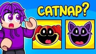 CATNAP GUESS WHO in Roblox! Smiling Critters