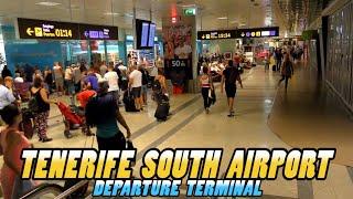 TENERIFE SOUTH AIRPORT - Departure Terminal (4k)