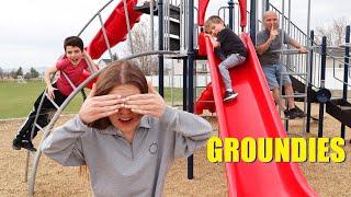 Groundies On The Playground! Don't Get Tagged!