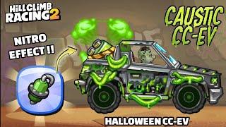 NITRO IN CC-EV?  NEW CAUSTIC CC-EV GAMEPLAY & CHALLENGES FOR YOU - Hill Climb Racing 2