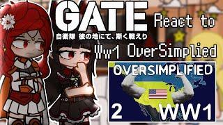 Gate react to WW1- Oversimplified(Part 2)