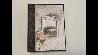 BEGINNERS EASY QUICK STAMPERIA HORSES MINI ALBUM   SHELLIE GEIGLE JS HOBBIES AND CRAFTS