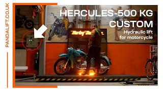 Hydraulic lift for motorcycle HERCULES-500 KG CUSTOM. PANDA LIFT