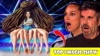 Sacred Riana Magician Unnerving Magic Shakes Judges Sends Chills Through | Britain's Got Talent 2024