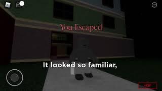 Roblox chapter 1 ending cutscene new