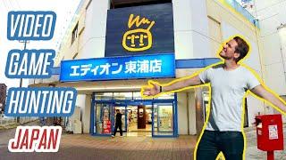 Wouldn't expect this in a Japanese suburb! │ VIDEO GAME HUNTING in TSUTAYA & HARD OFF │ Nagoya Japan