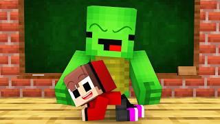 Baby JJ Come To School - Maizen Minecraft Animation