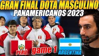 GRAN FINAL DEL DOTA MASCULINO EN LOS PANAMERICANOS 2023PERÚ vs ARGENTINA[G1/bo5] #dota2