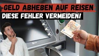 Geld abheben im Ausland: Diese Kosten kommen auf dich! 