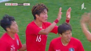 SOUTH KOREA VS GEORGIA - 2 : 2. All Goals. International Friendly Match. 05.09.2019 HD