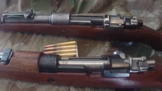 The difference Between a German Kar98K and a Yugoslavian M48 Mauser Rifle