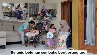 Belanja sembako buat orang tua ⁉️ ambil rongsokan dan makan bersama