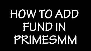 How to Deposit Fund in PrimeSMM