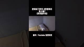 #여행유튜버 혼자 몬테네그로 갔다가 묵게 된 호스텔 #쇼츠 #shorts #여행