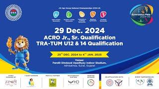 Gymnastics Mela -29th Dec - 2024 .Acro Jr., Sr. Qualification TRA -Tum U12 &  14 Qualification