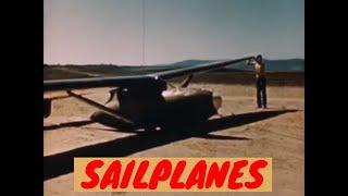 “SAILPLANES AND GLIDERS " 1940s UNPOWERED AIRCRAFT FILM w/ HAWLEY BOWLUS   42534