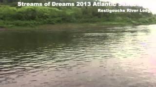 Streams of Dreams 2013 Atlantic Salmon Trip Harry Huff 18 lb Salmon Thomas and Thomas DNA Spey Rod