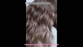 Achieve mushroom brown hair colour with Wella Color Charm 6A Dark Ash Blonde Permanent Hair Colour