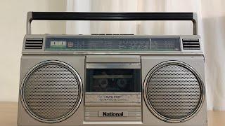 Restauração: National AM/FM Radio Cassette Recorder RX-4954