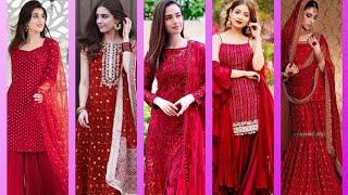 Most Beautiful 40+ Red Color Dresses Designs|| Casual & Formal Red Dresses @fashiondelight7312