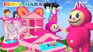 Labubu Hamil?  Yuta Mio Kumpulkan Makanan Serba Pink | Labubu Kelaparan | Sakura School Simulator