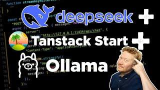 Deepseek AI with React, Tanstack Start and Ollama