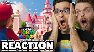 Mushroom Kingdom First Look | The Super Mario Bros Movie Trailer Reaction | The Game Awards 2022