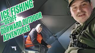 Alberta Ice Fishing for Pike, Perch & Walleye with Geoff From Dorward Outdoor Adventures