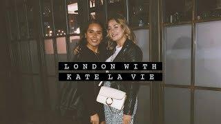 LONDON WITH KATE LA VIE + WHATS ON MY SKINCARE SHELF | Hello October Vlogtober