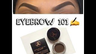 EYEBROW 101 | DRUGSTORE | HIGH-END | BEGINNER FRIENDLY