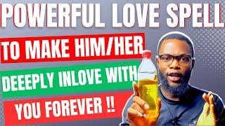 Use your urine to make him/her fall deeply & insanely inlove with you (Powerful Love Spell ️)