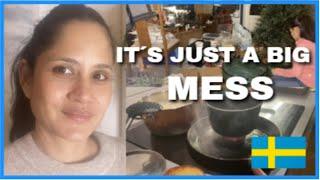 Day in the Life SWEDEN | HOSTING FRIENDS IN ORGANIZED CHAOS | Shalika Marker