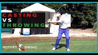 CASTING the Club VS THROWING the Club from the Top....What's The Difference?