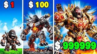 $1 to $1,000,000 Mecha KING KONG