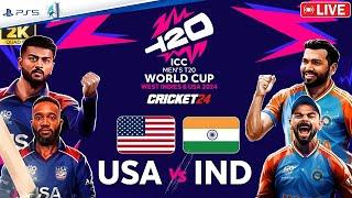 United States vs India | T20 World Cup 2024 | Cricket 24 | maXKeyYT