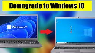 How to Downgrade Windows 11 24H2 or 23H2 to Windows 10️Go Back to Windows 10️Without Losing Data