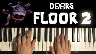 DOORS Floor 2 - Grumble Chase Music (Piano Tutorial Lesson)