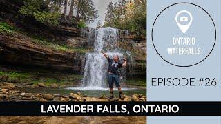 Lavender Falls Waterfall, Exploring Ontario's Waterfalls