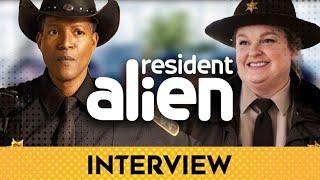 Resident Alien Interview - Elizabeth Bowen & Corey Reynolds