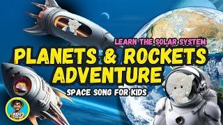 "Space Song for Kids: Planets & Rocket Adventure! Learn Solar System"