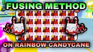 [SECRET FUSING METHOD] How to fuse Rainbow Candycane in Pet Simulator X!