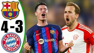 Barcelona vs Bayern Munich 4-3 - All Goals & Highlights - 2024