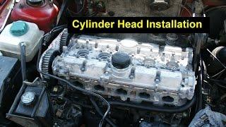 Cylinder head installation, head gasket, lifters, cam cover, etc. Volvo 850, S70, V70, etc. - REMIX