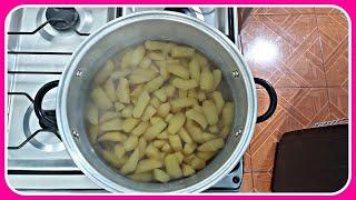 How to make cooked apples with only 4 ingredients, an inexpensive homemade dessert that is easy t...