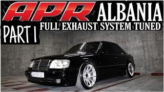 W124 E500 M113 New Exhaust System by APR ALBANIA Protuned.al (Part 1)