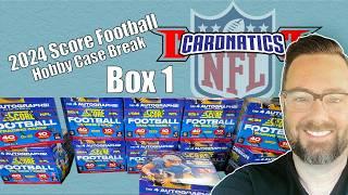 2024 Score Hobby NFL Football Case Break BOX 1 | Cardnatics