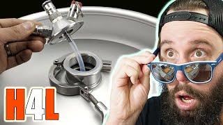 How to CONVERT SANKE KEG INTO CORNY KEG (ball lock) | Homebrewing